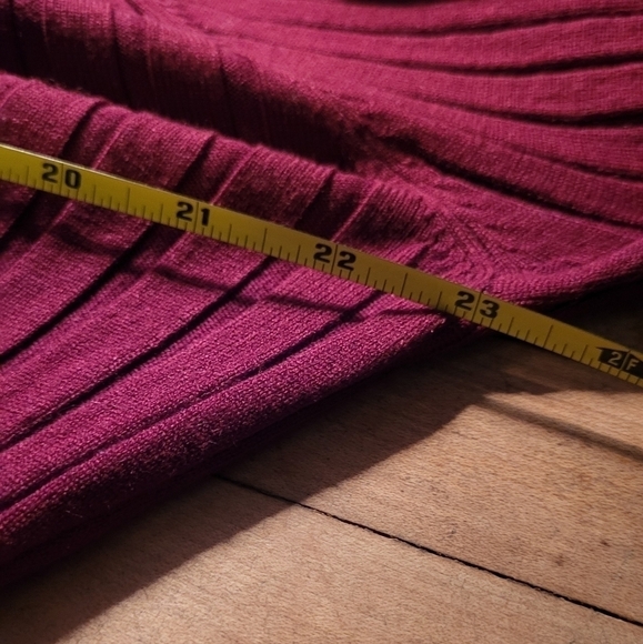 Meroketty Mock Neck Ribbed Stretch Sweater Dress Size XL - Picture 8 of 13